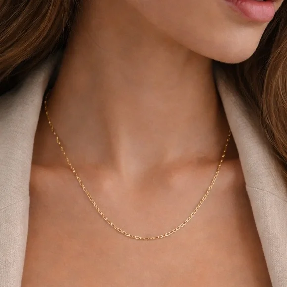 Ana Luisa Gold Figaro Chain Necklace - Picture 1 of 4
